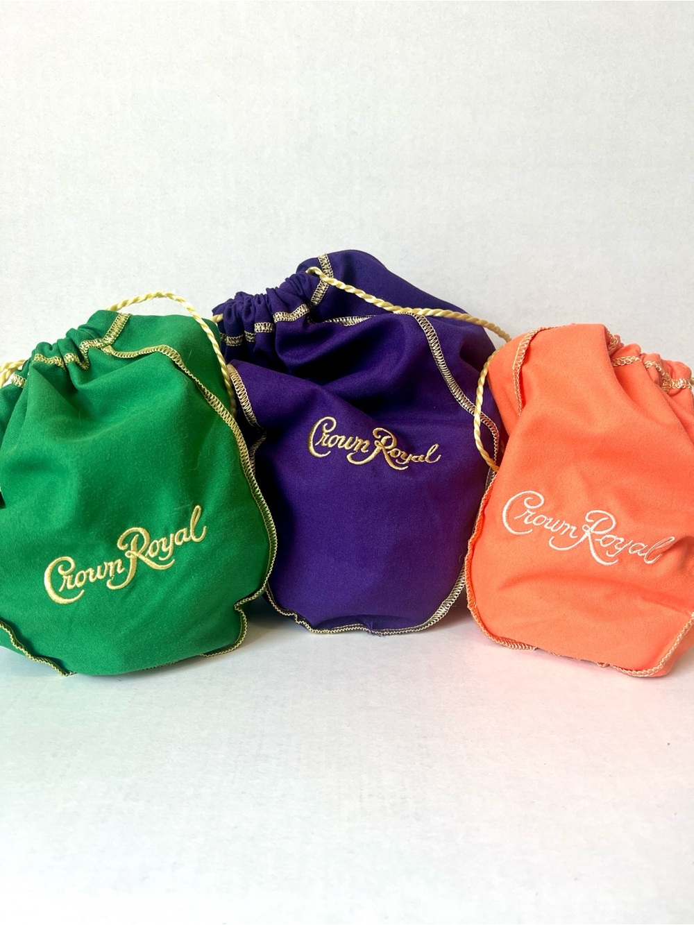 Drawstring Bag Bundle - Crown Royal Branded